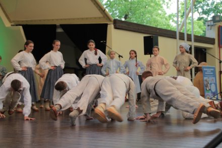 Fragment drugiego dnia 32. Przeglądu Dziecięcych Zespołów Folklorystycznych